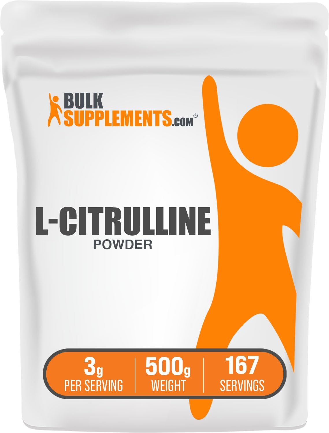 BulkSupplements L-Citrulline Powder (500g)