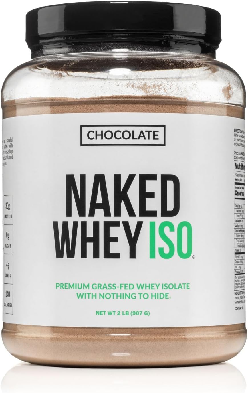 NAKED Chocolate Whey Isolate Protein (24 servings)